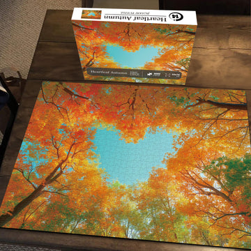 Pun puzzle 1000 pezzi di heartleaf autunno